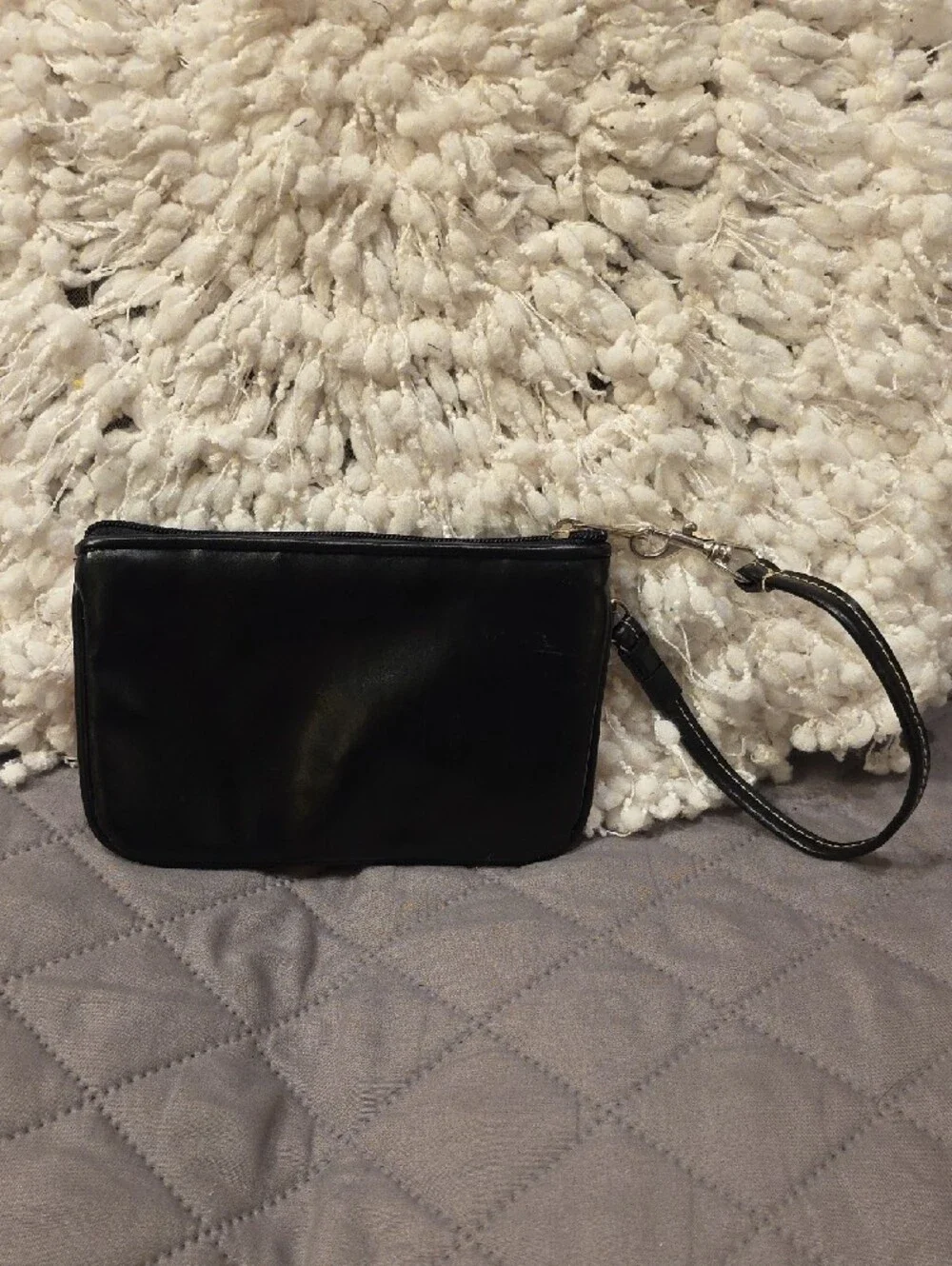 Disney vinyl wristlet